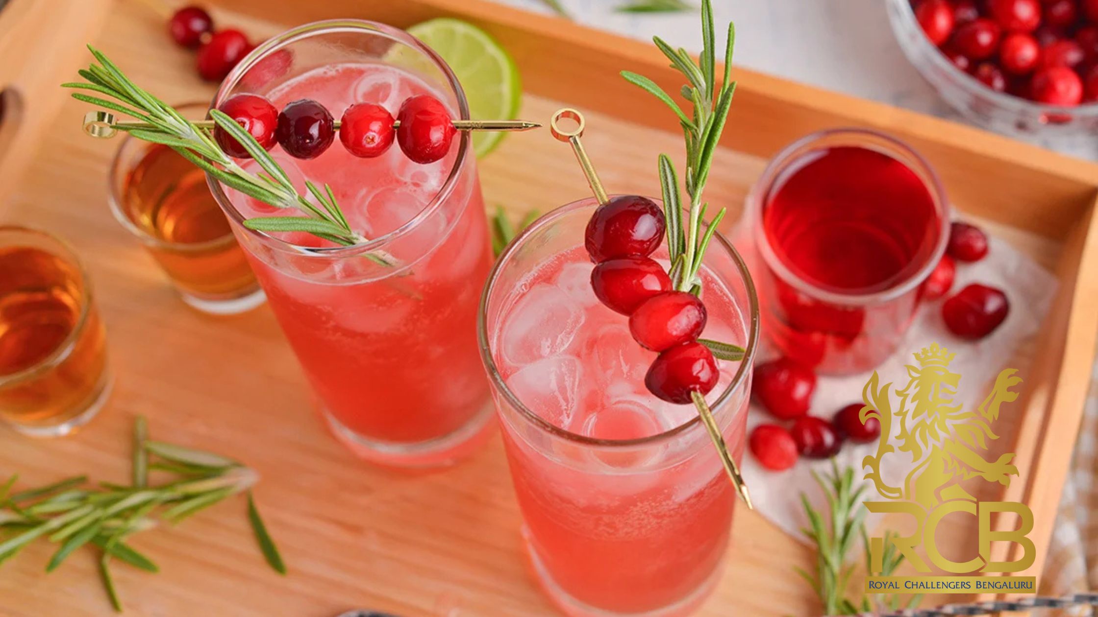 Whiskey and Cranberry with a Spicy Kick